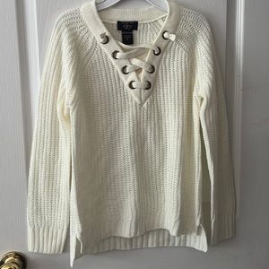 It’s Our Time White Sweater
